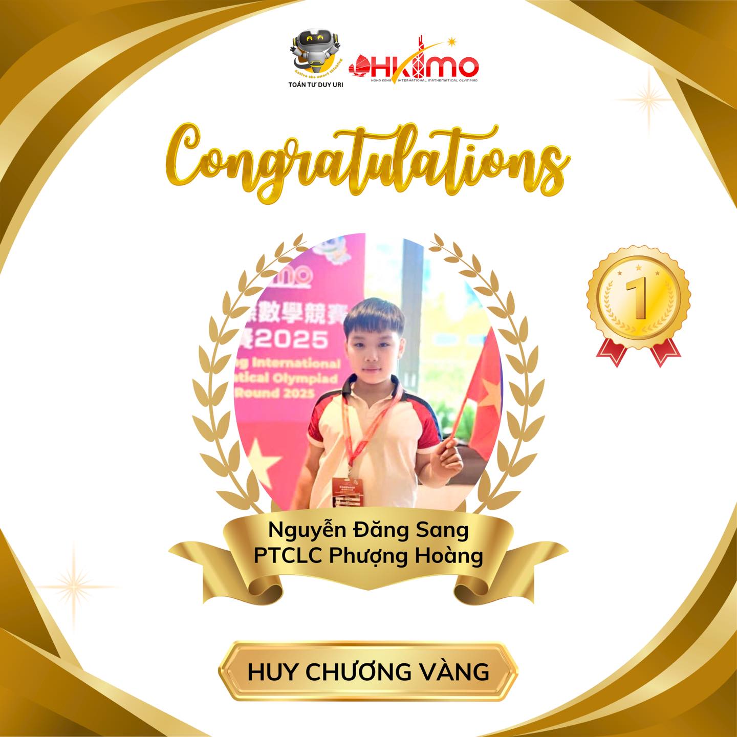 TIN VUI GIỮA NGÀY MƯA BÃO - KHÔNG CHỈ TOẢ SÁNG Ở LÃNH THỔ VIỆT NAM, CÁC CHIẾN BINH NHÍ URI ĐÃ MANG HUY CHƯƠNG VỀ TẠI VÒNG CHUNG KẾT QUỐC TẾ HKIMO 2025