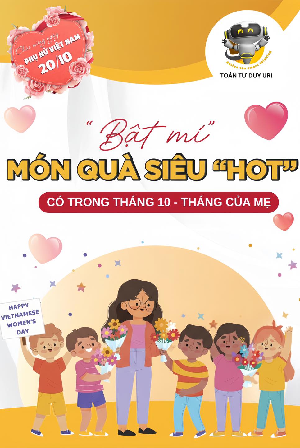 MỪNG THÁNG CỦA MẸ – CÓ QUÀ CHO BÉ