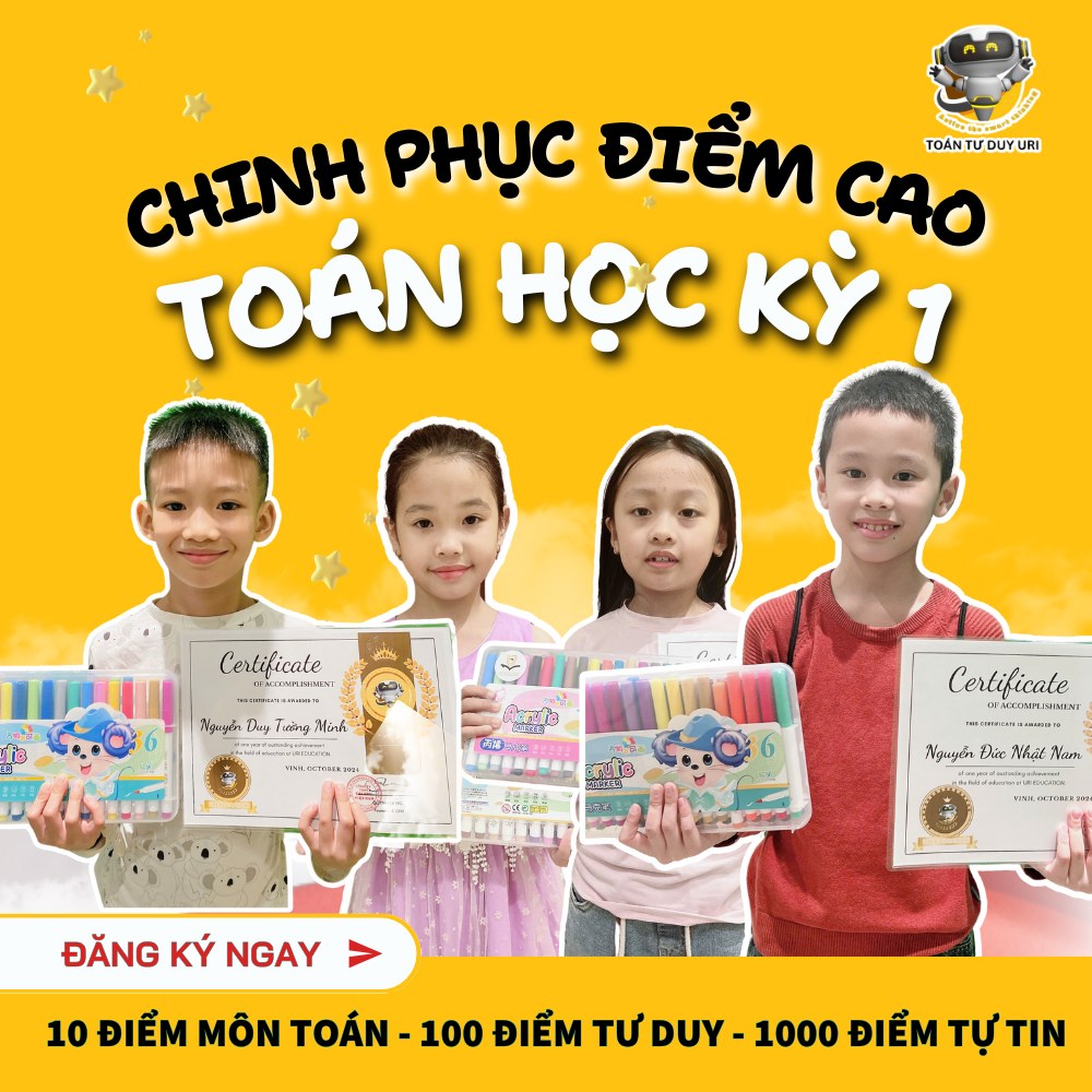 ÔN TẬP KIẾN THỨC TOÁN & THI THỬ MIỄN PHÍ - CON TỰ TIN CHINH PHỤC ĐIỂM CAO TOÁN HK1 